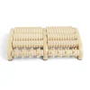 Rouleau de massage pour pieds en bois 28x18xH8cm
