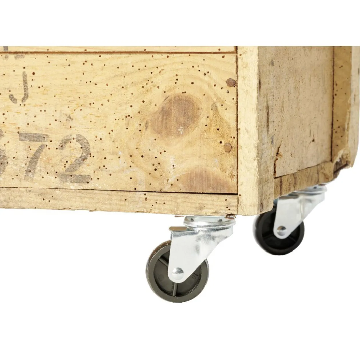 Roulette pivotante à fixer x4