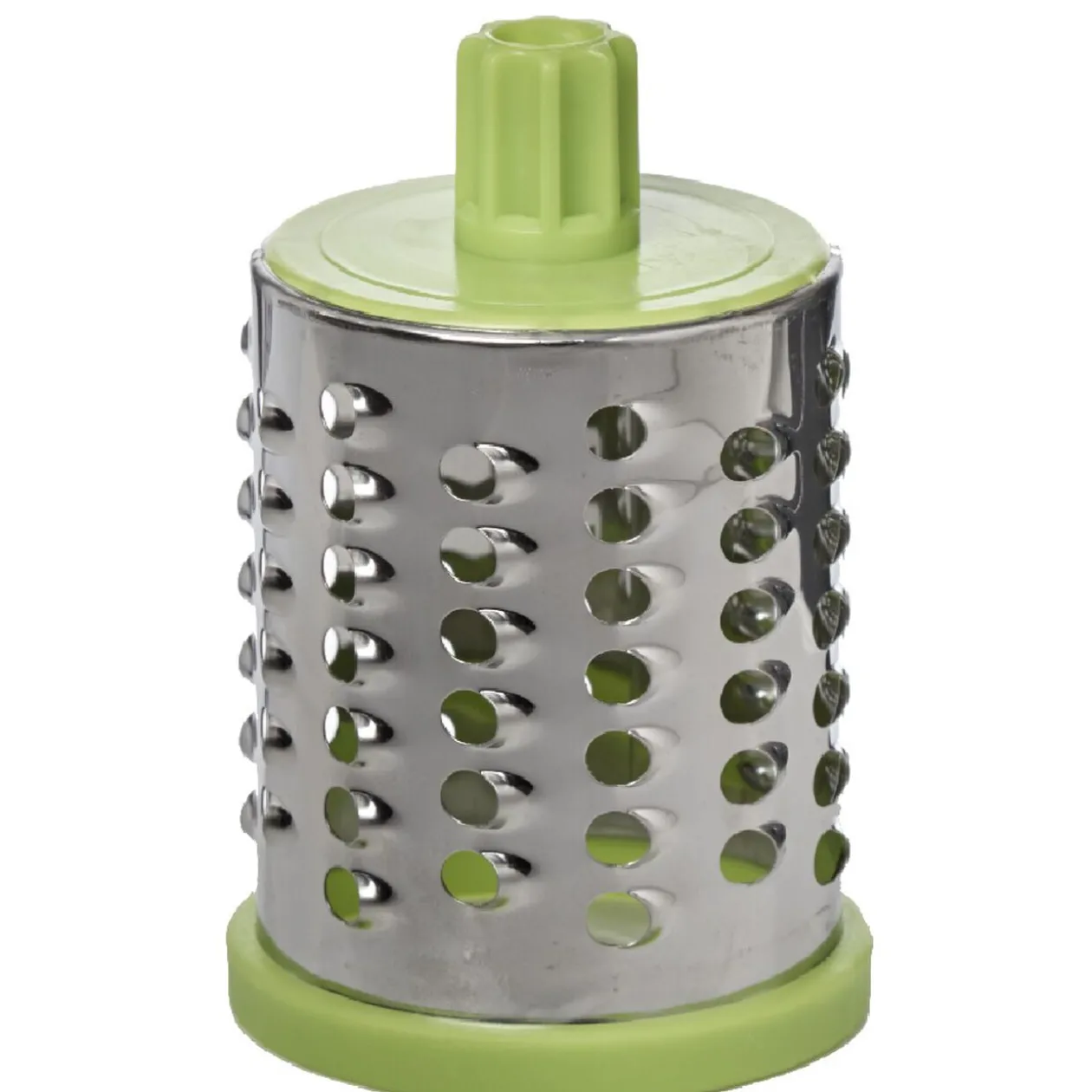 Râpe à tambour vert et blanc