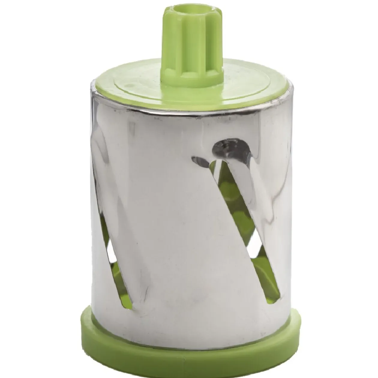 Râpe à tambour vert et blanc