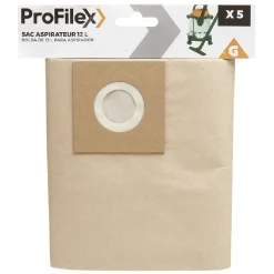 Sac à aspirateur eau et poussière 12L x5