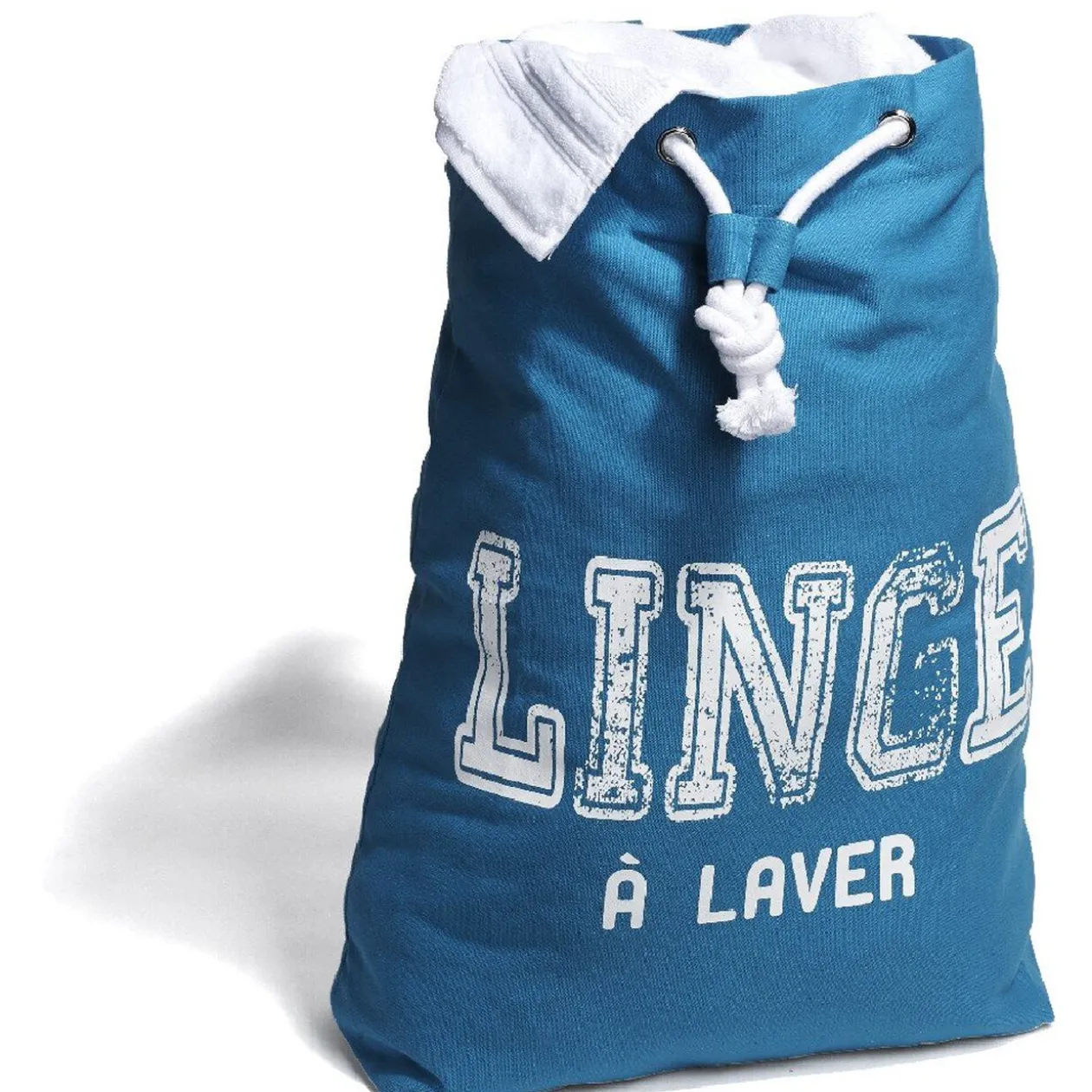 Sac à linge bleu XXL