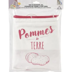 Sac de conservation x3 pour ails oignons pommes de terre