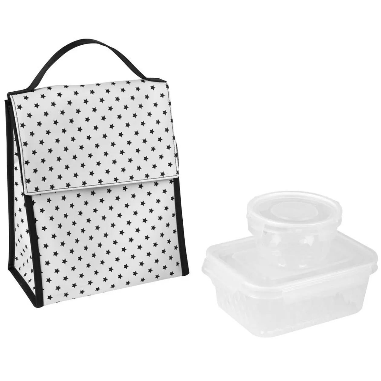 Sac lunch et 2 boîtes