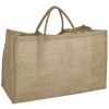 Sac porte bûches en jute