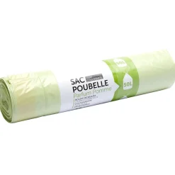 Sac poubelle 50 L parfum pomme x15