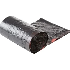 Sac poubelle noir avec anses 50 L x100