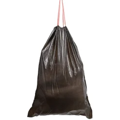 Sac poubelle noir avec anses 50 L x100