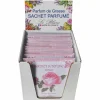 Sachet parfumé senteur rose parfum de grasse Le Blanc