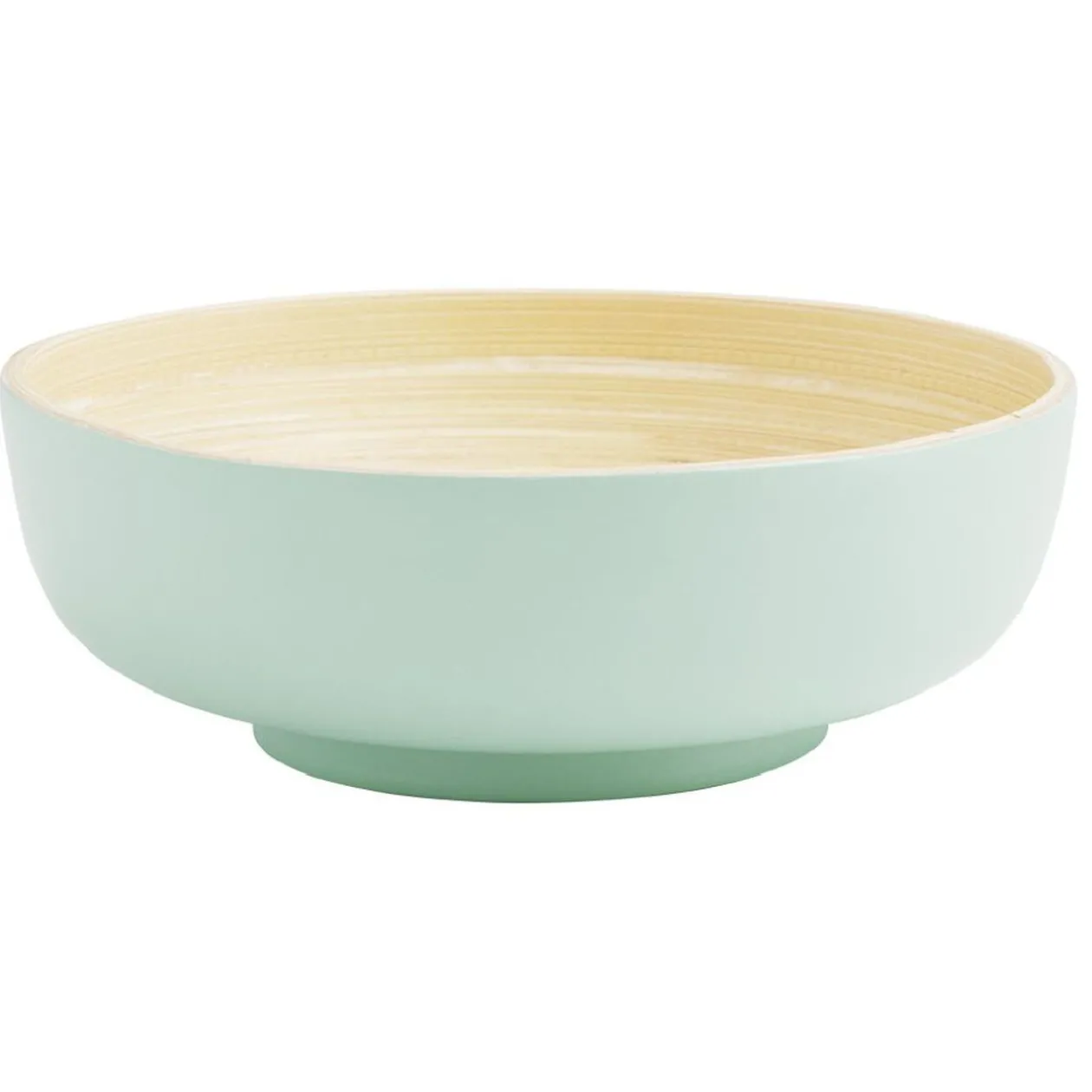 Saladier coloré en bambou