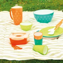 Saladier coloré plastique