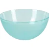 Saladier plastique bleu