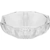 Saladier rond en verre Crystal
