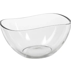 Saladier rond transparent