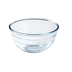 Saladier verre transparent