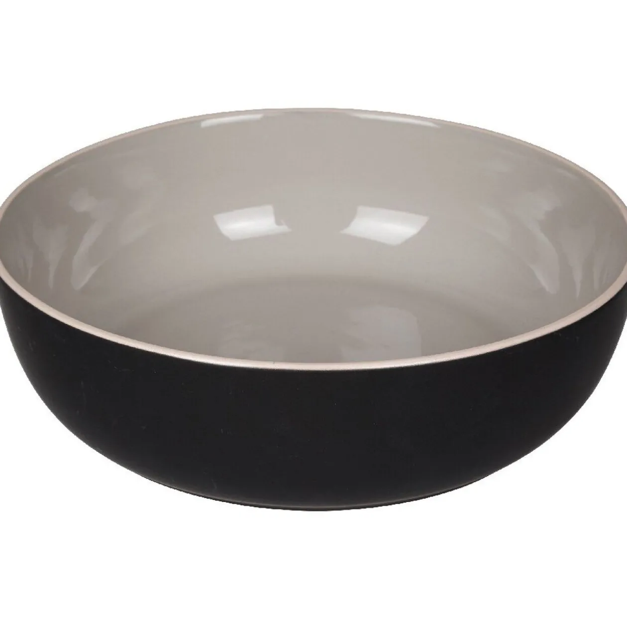 Saladier Zenco bicolore gris et taupe