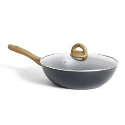 Sauteuse tous feux dont induction avec couvercle Ø28cm