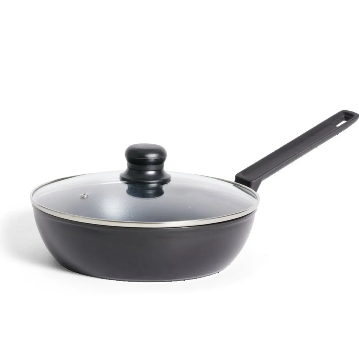 Sauteuse tous feux dont induction avec couvercle Ø24cm