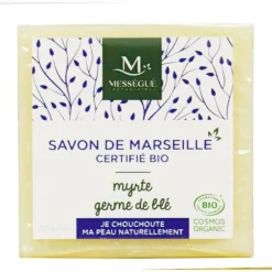 Savon de Marseille bio germe de blé myrte