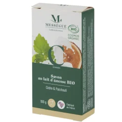 Savon lait anesse Cèdre Patchouli Mességué
