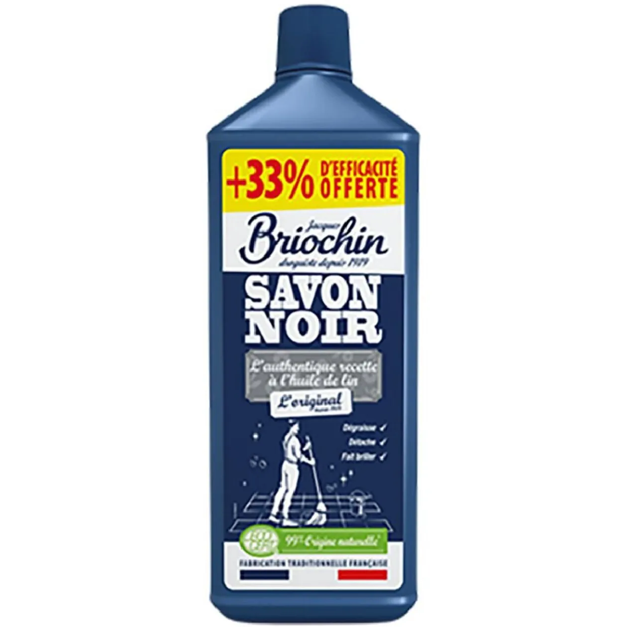 Savon noir liquide Briochin 1,33L