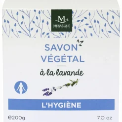 Savon végétal à l'huile essentielle de lavande