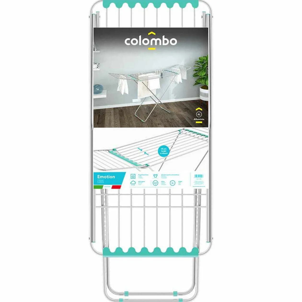 Séchoir à aile 20 m d'étendage