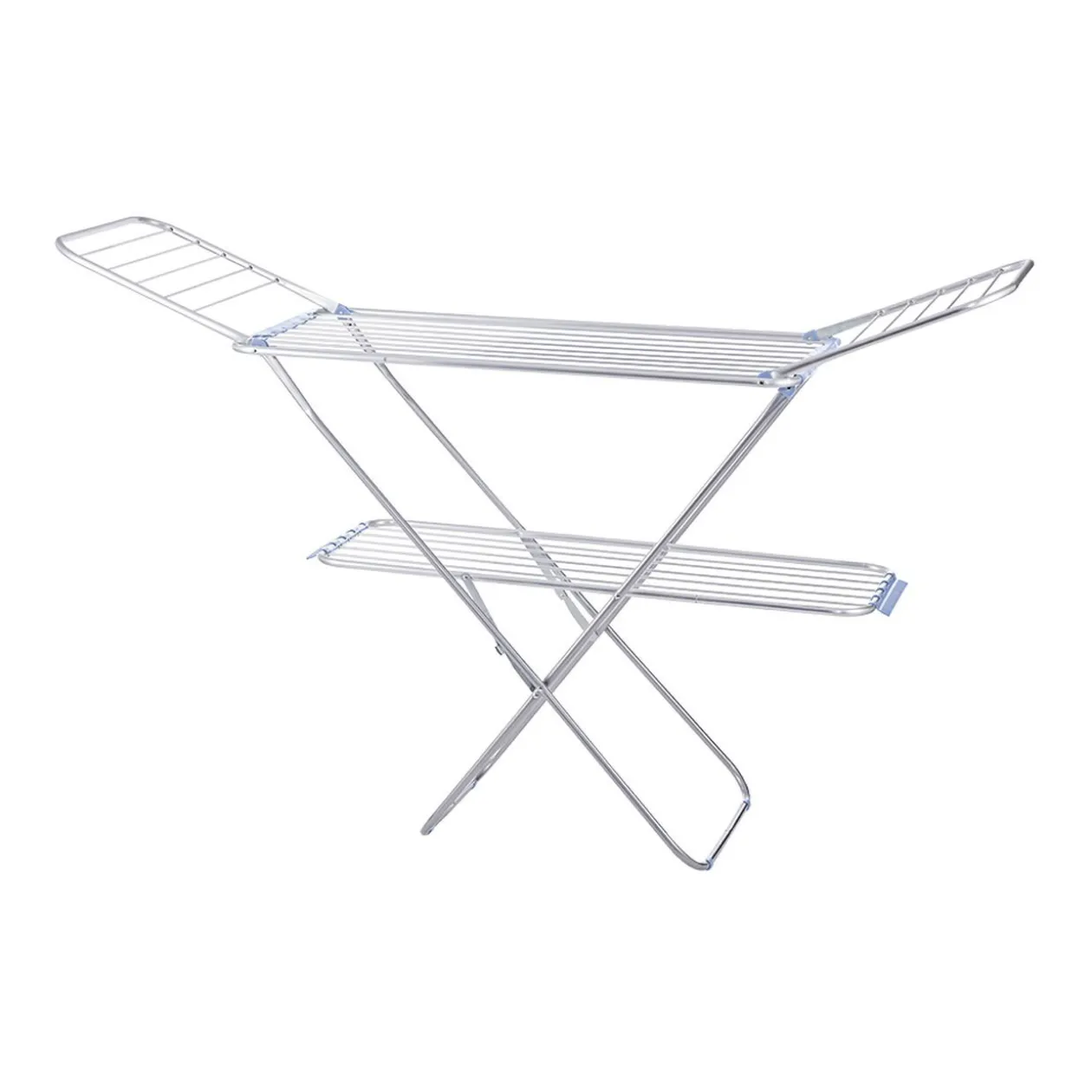 Séchoir à ailes 2 niveaux étendoir à linge 26m