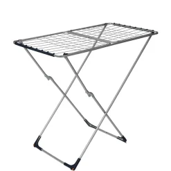 Séchoir à linge horizontal gris et bleu 18 m d'étendage