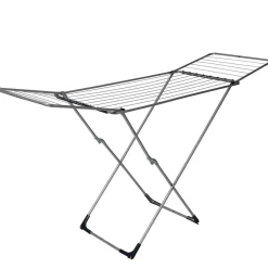 Séchoir à linge horizontal sur roulettes 18 m d'étendage