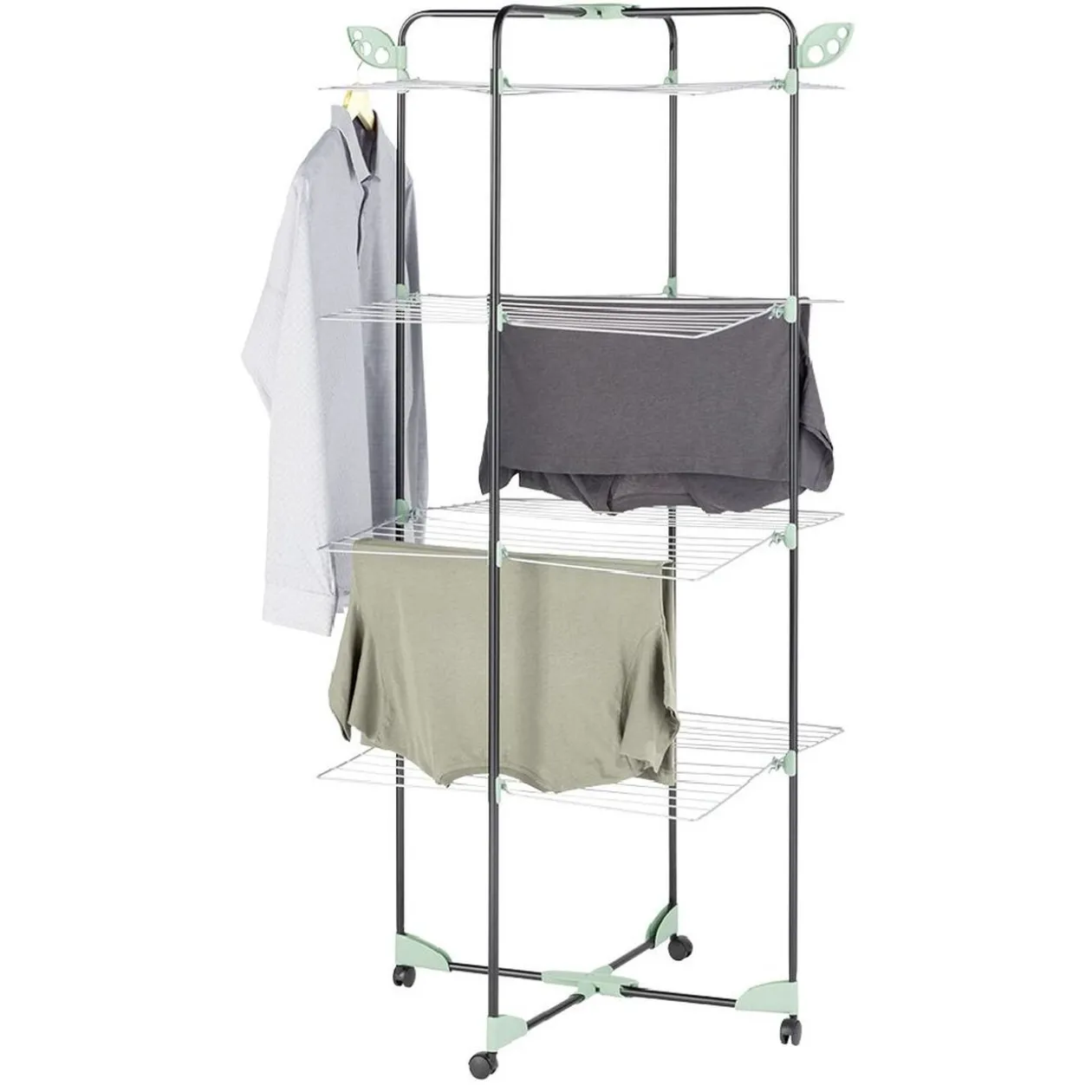 Séchoir à linge étendoir 4 niveaux 40m