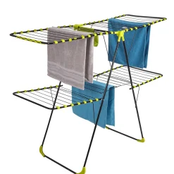 Séchoir 2 niveaux étendoir à linge 32m