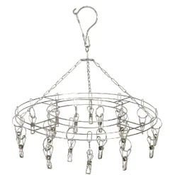 Séchoir 20 pinces inox