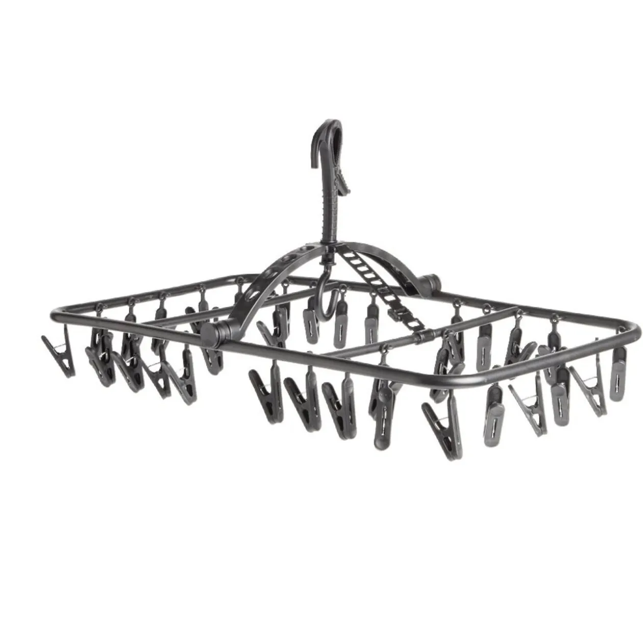 Séchoir à suspendre 32 pinces 63x34xH35cm