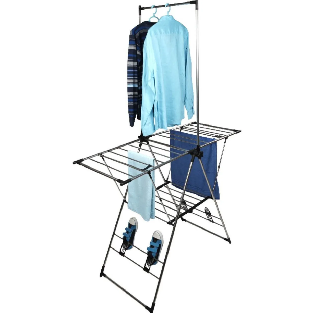 Séchoir avec portant étendoir à linge 18m