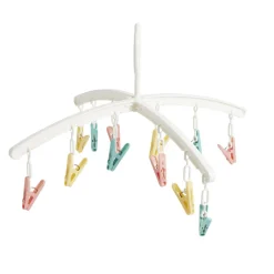 Séchoir cintre à suspendre avec 12 pinces