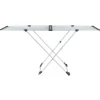 Séchoir extensible 18m d'étendage gris blanc
