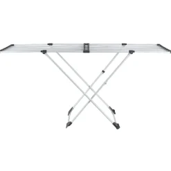 Séchoir extensible 18m d'étendage gris blanc