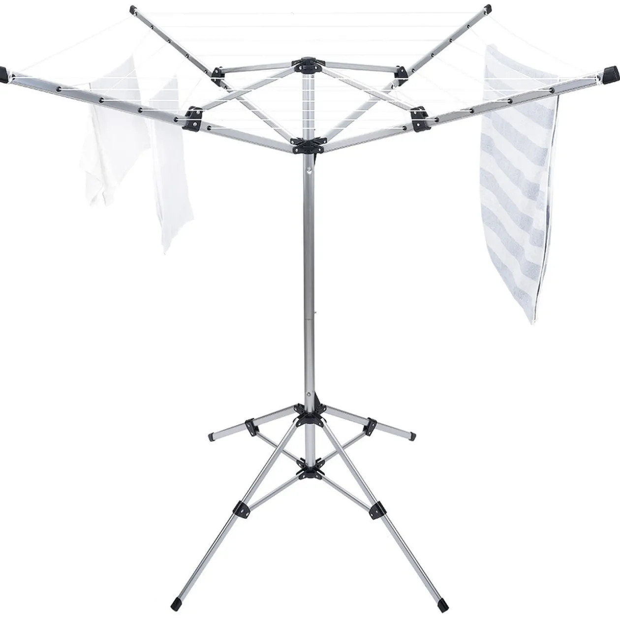 Séchoir linge d'extérieur étendoir parapluie 20m