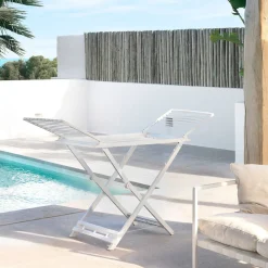 Séchoir pliable en résine étendoir à linge 21m