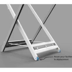 Séchoir pliable en résine étendoir à linge 21m