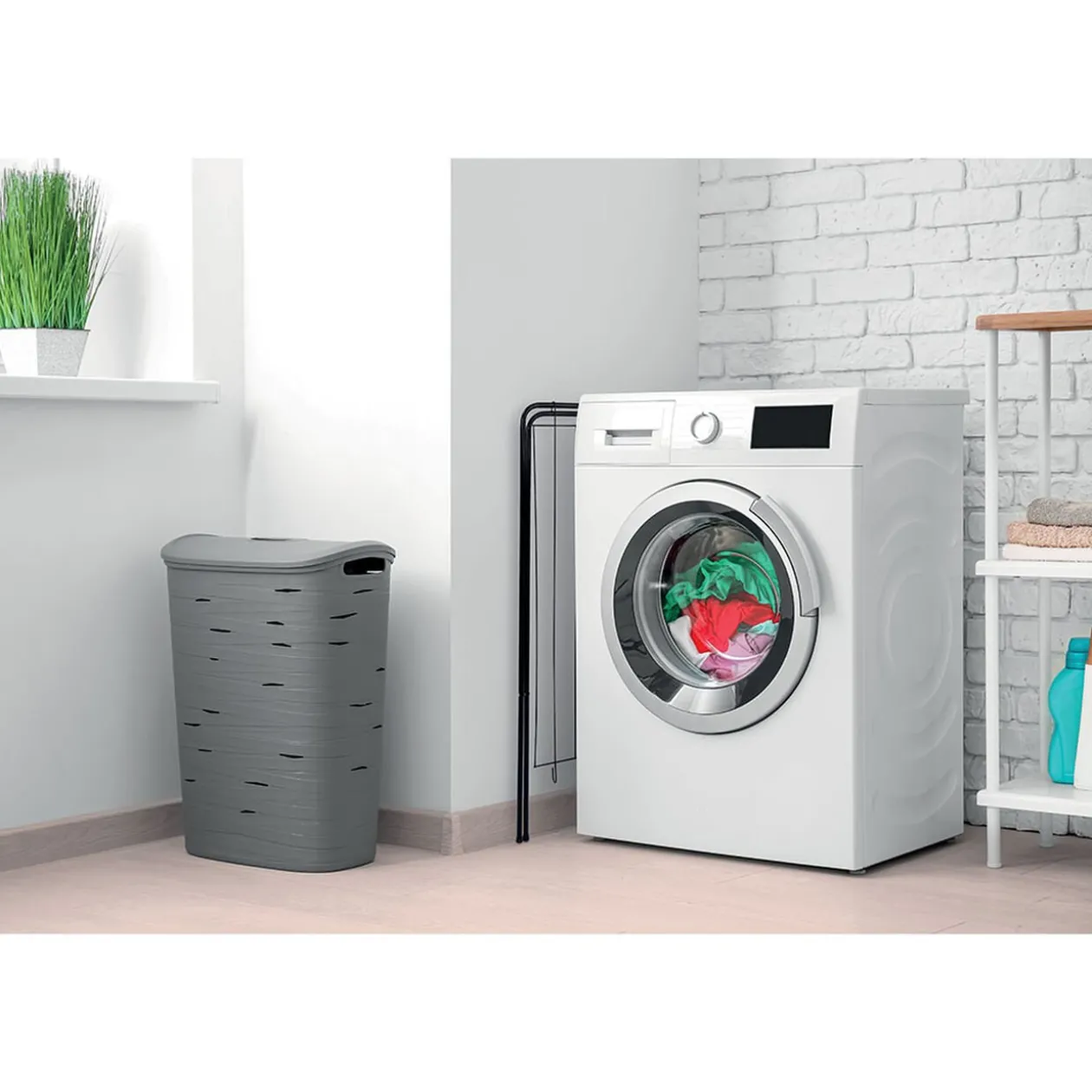 Séchoir pliable étendoir à linge 6m