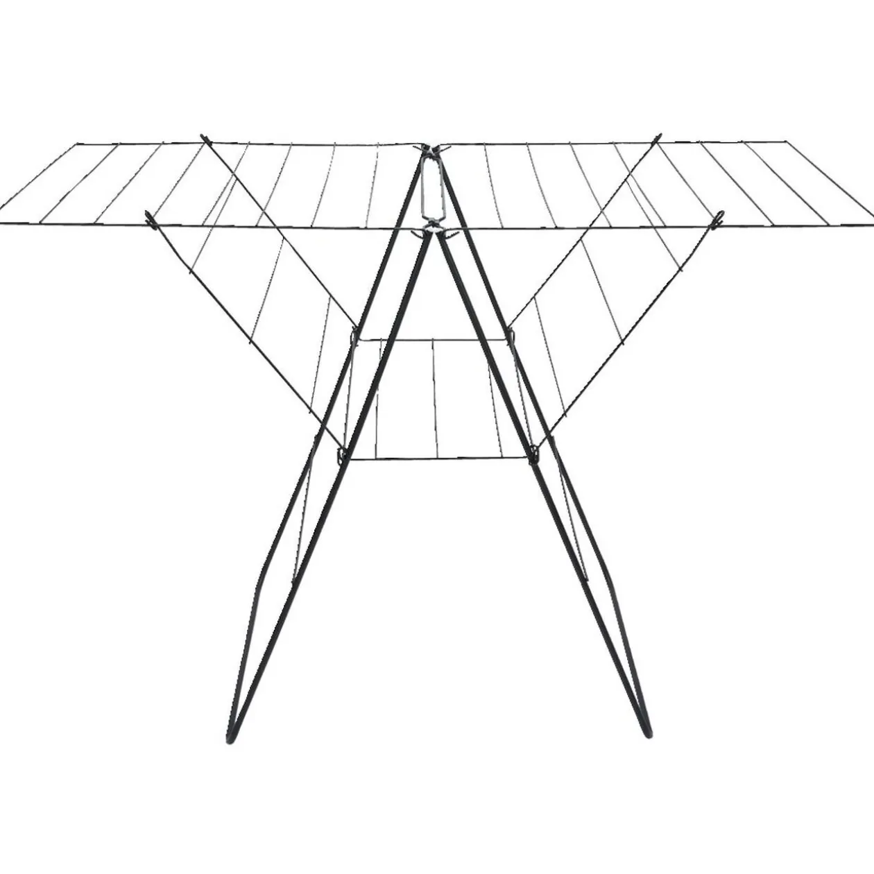 Séchoir étendoir à linge horizontal 20m d'étendage