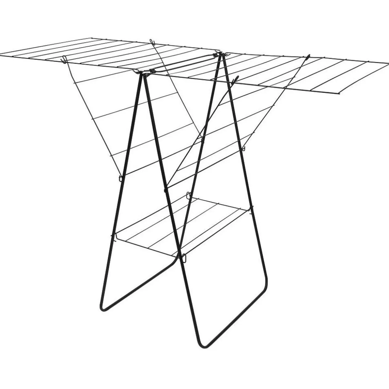Séchoir étendoir à linge horizontal 20m d'étendage