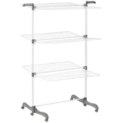 Séchoir tour 3 niveaux 38 m d'étendage