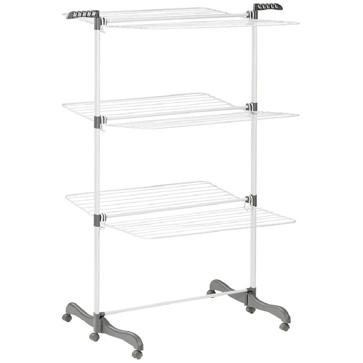 Séchoir tour 3 niveaux 38 m d'étendage