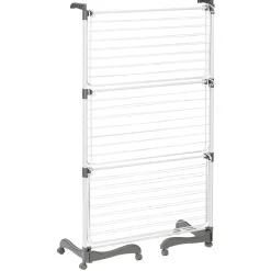 Séchoir tour 3 niveaux 38 m d'étendage