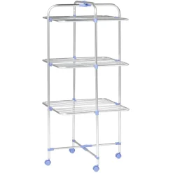 Séchoir tour 3 niveaux étendoir à linge 30m