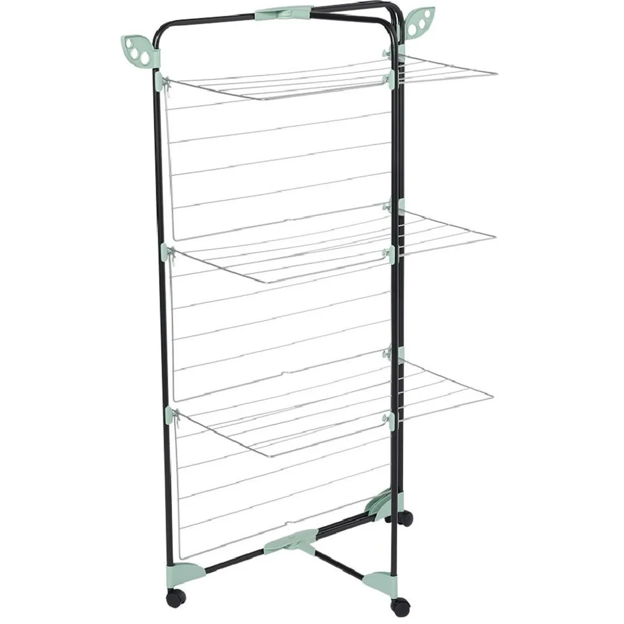 Séchoir tour 3 niveaux étendoir à linge 30m