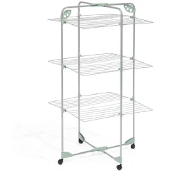 Séchoir tour à roulettes étendoir à linge 30m